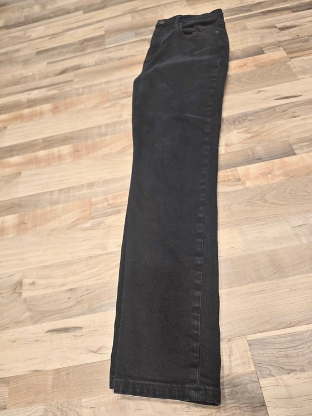 Etica Easton Skinny Jeans Dark Wash Black Waist 28
